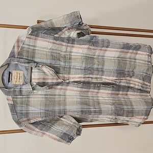 Men's Plaid Short Sleeve Shirt